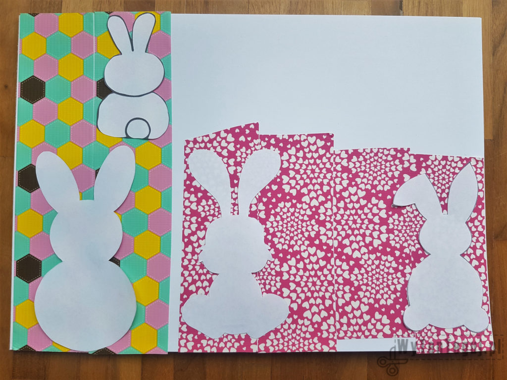 Easter cards in progress
