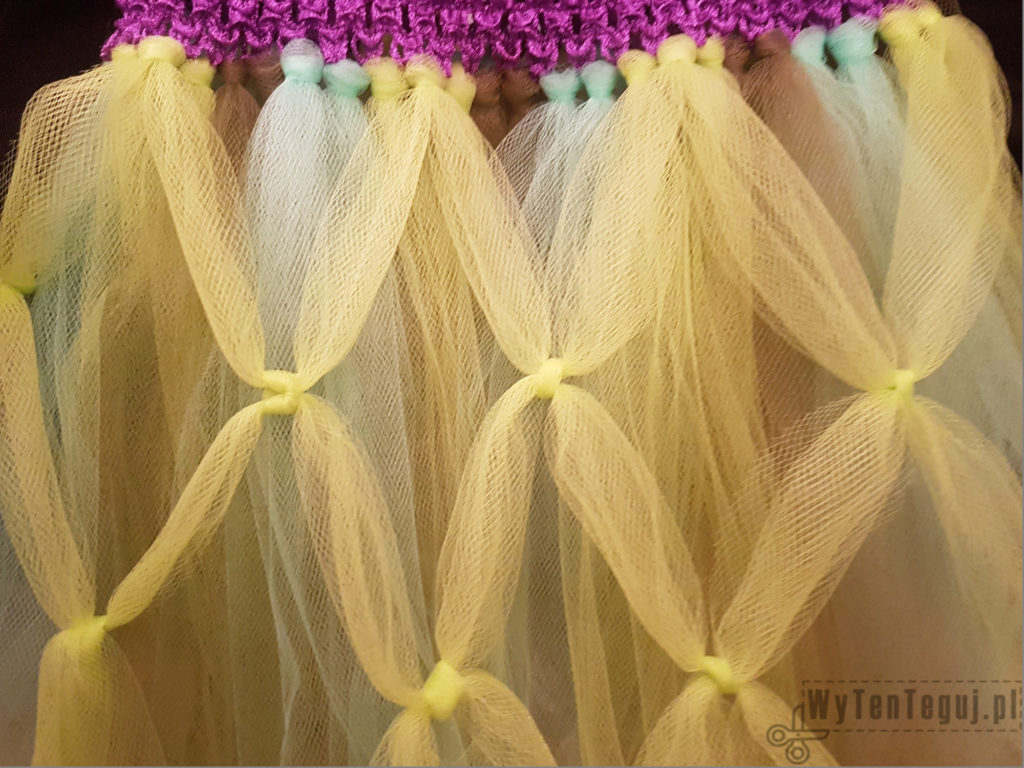 Tutu mermaid - making of skirt