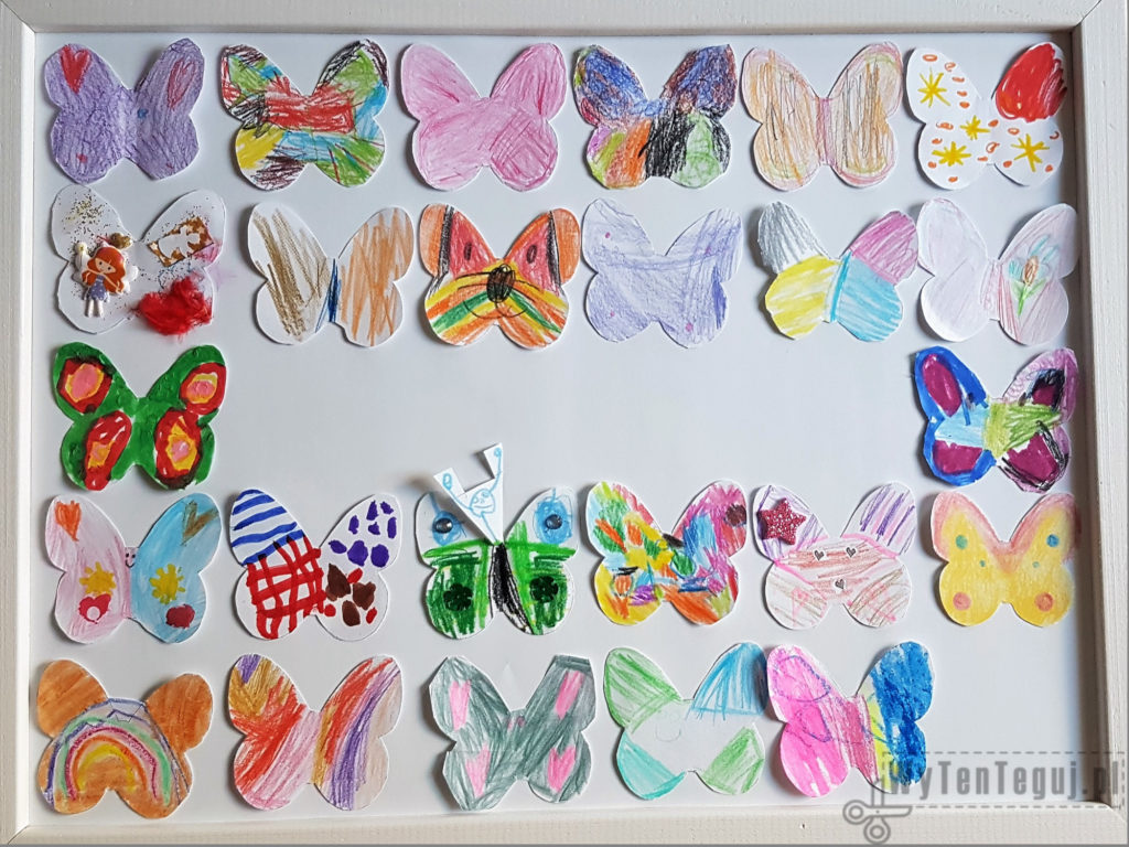 Butterflies outline