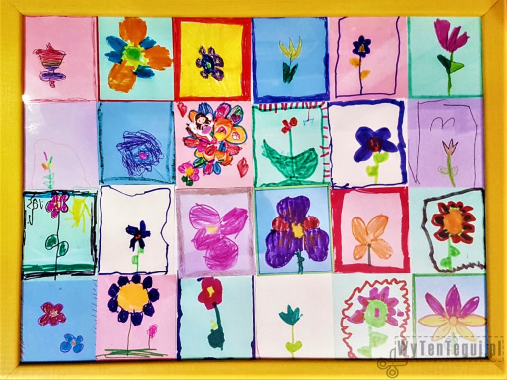 Floral mosaic for a Teacher
