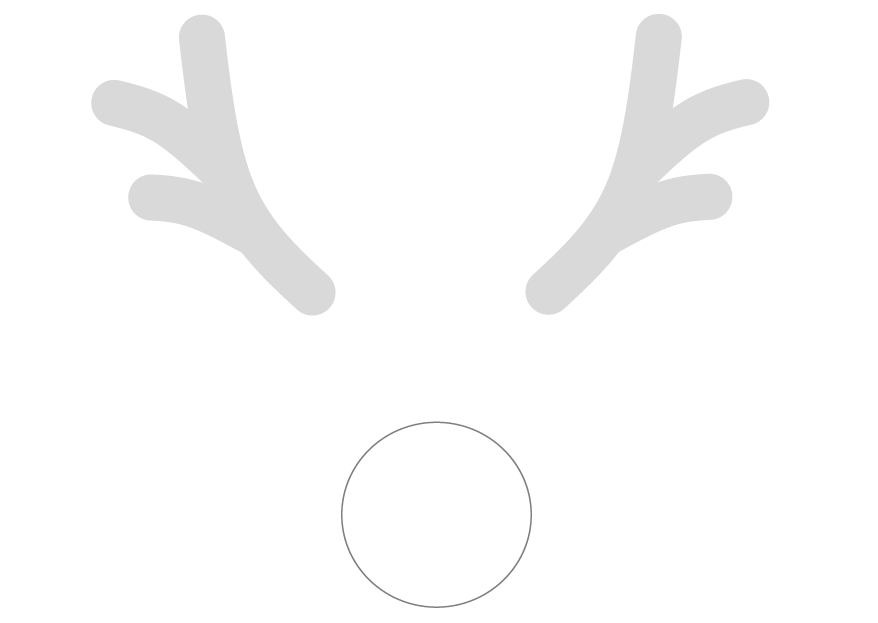 Reindeer template