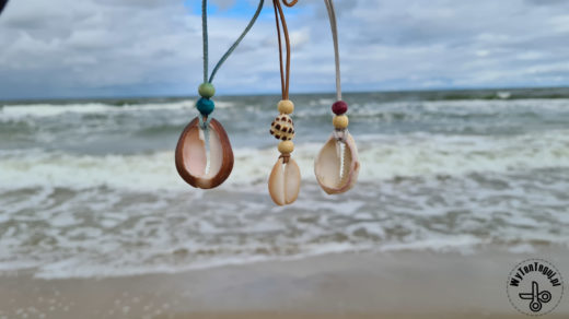 Seashell pendants