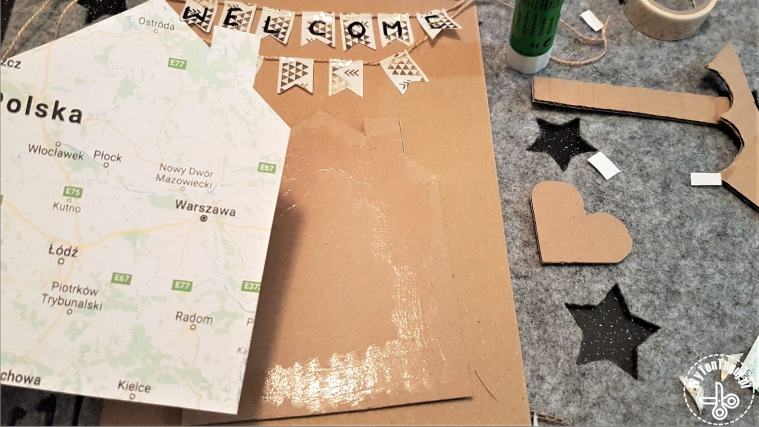 Welcome Back card - WyTenTeguj - Cards DIY for various occasions