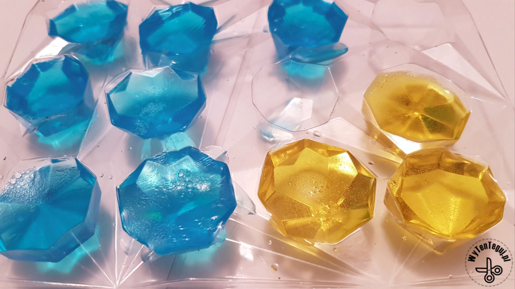Hardened glycerin soaps in the form