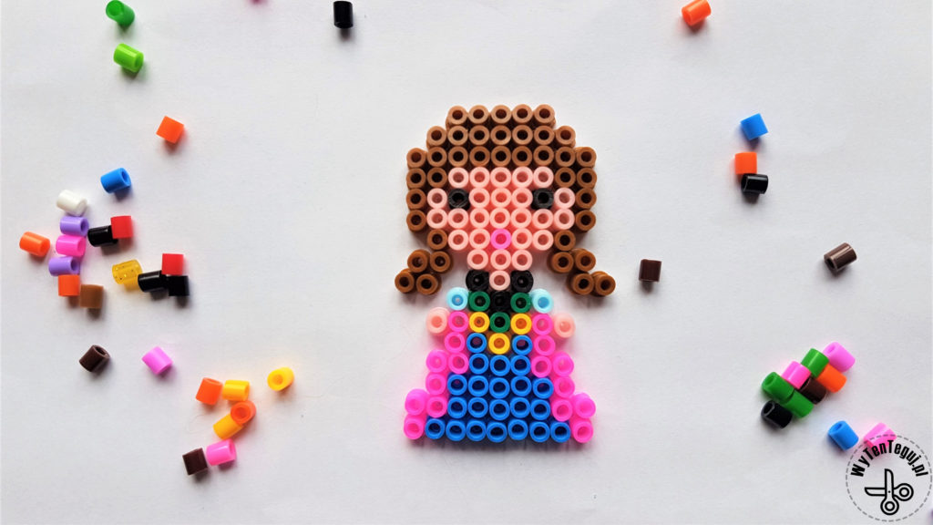 Princess Anna hama bead pattern