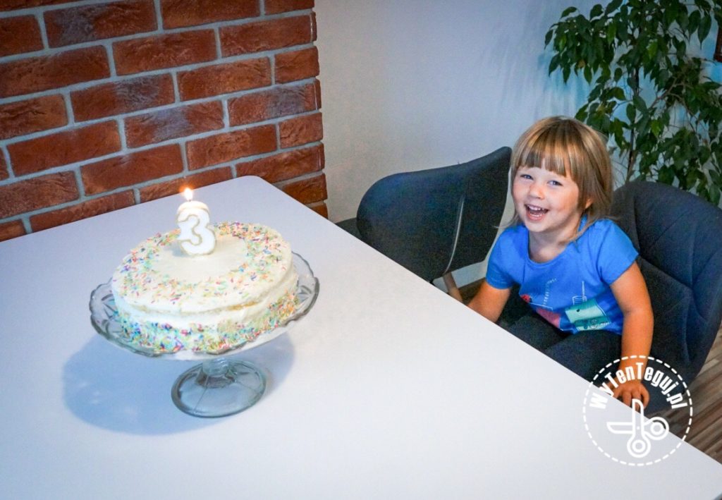 Confetti cake - birthday girl