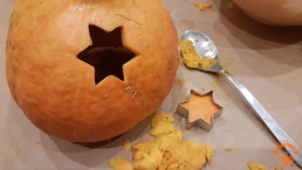 Starry pumpkin lantern
