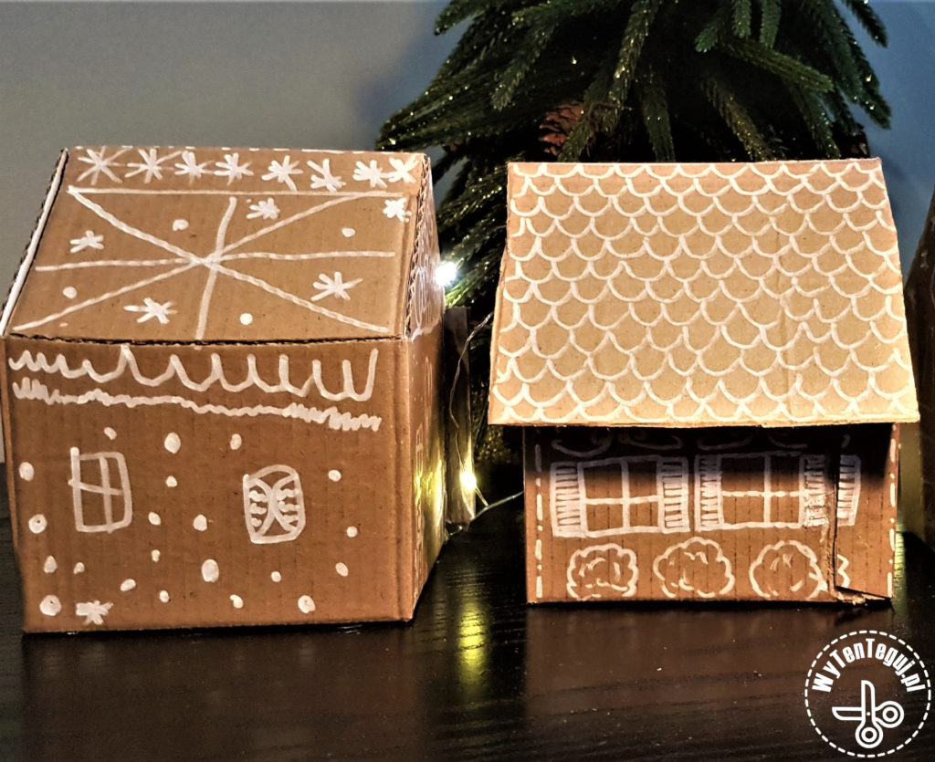 Gingerbread house boxes