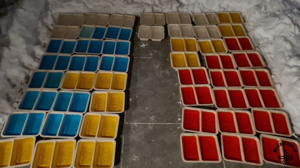 Making of ice bricks