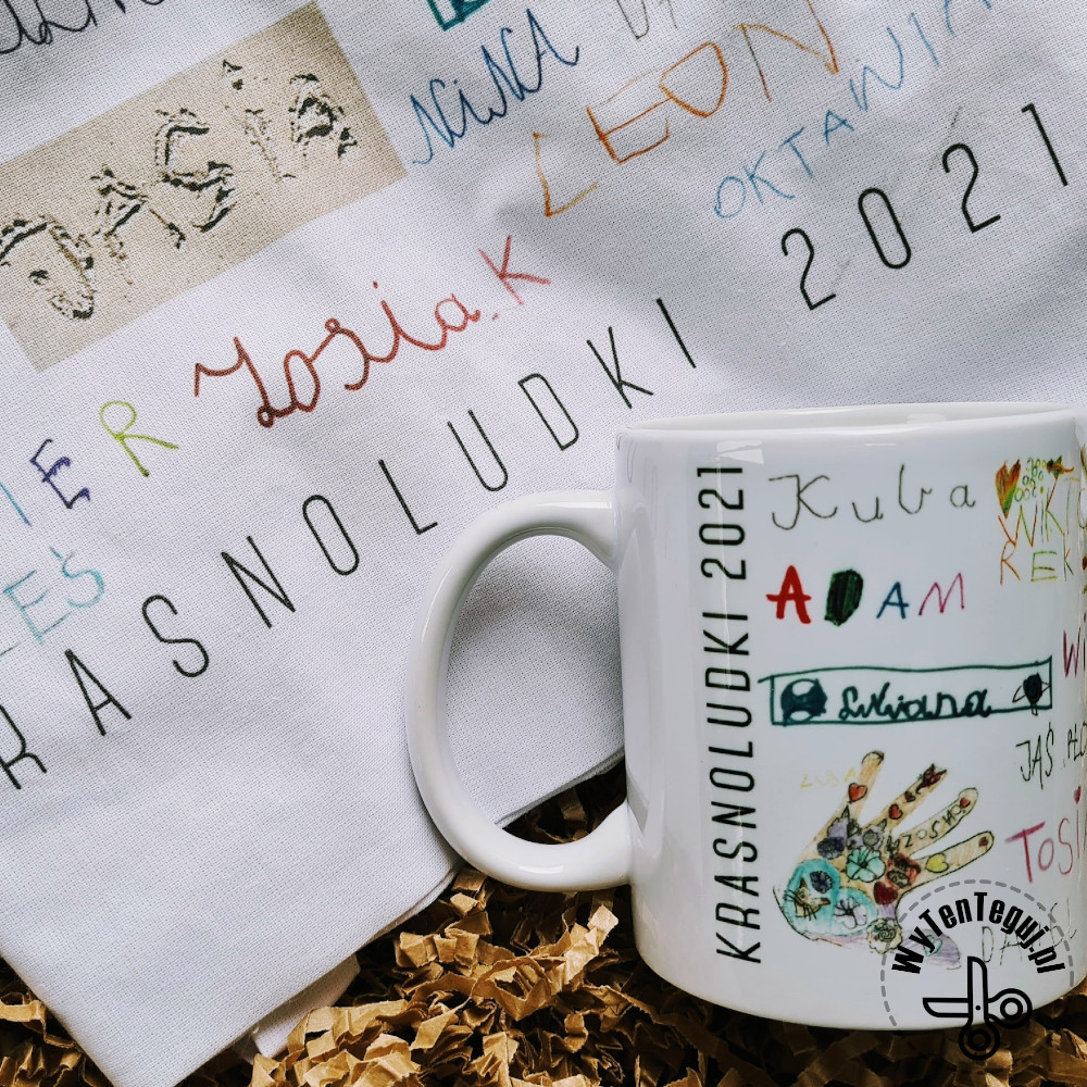 Personalized teacher gift - mugs with kids drawings for the teacher
