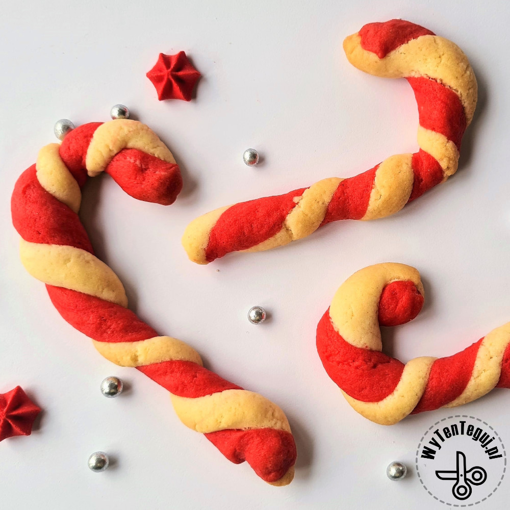 Easy, yummy and funny Christmas candy cane cookies