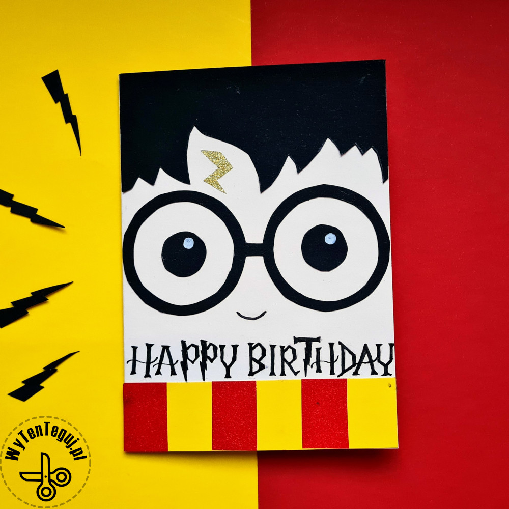 Harry Potter birthday card