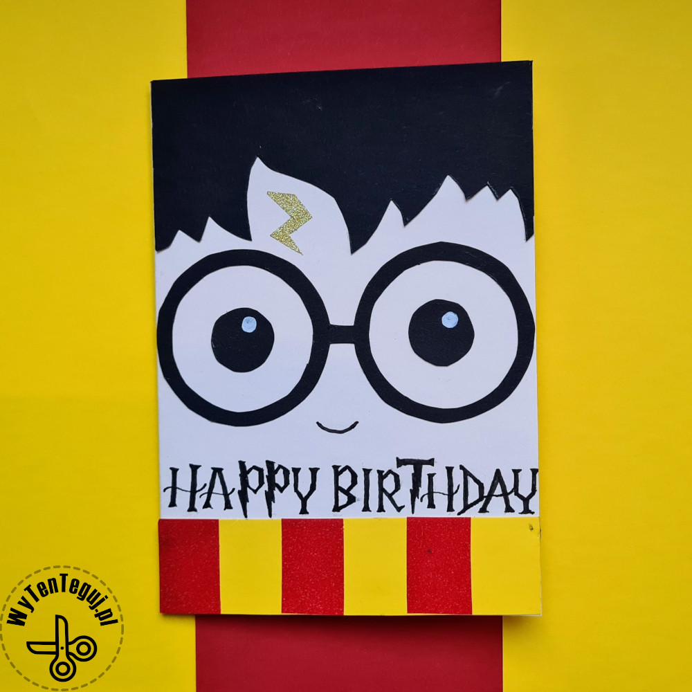 Harry Potter birthday card