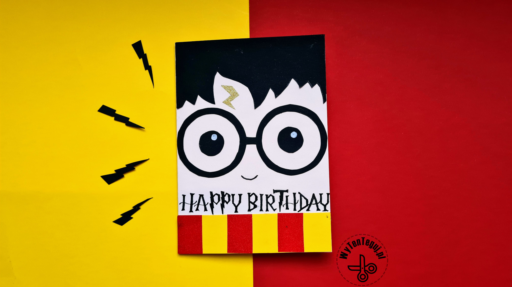 How to make Harry Potter birthday card? - WyTenTeguj