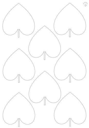 Free printable leaf templates - WyTenTeguj