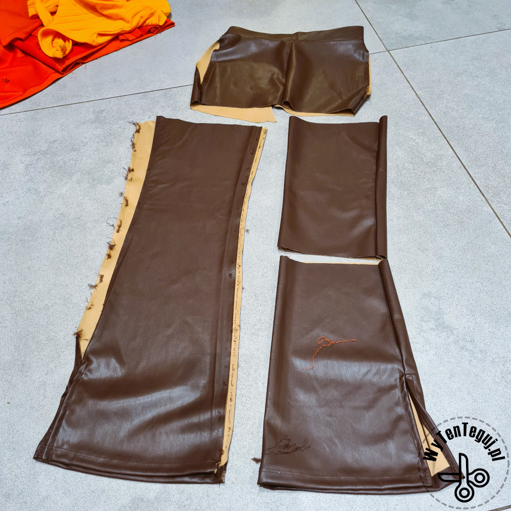 Leather clothes for Raya and the Last Dragon costume