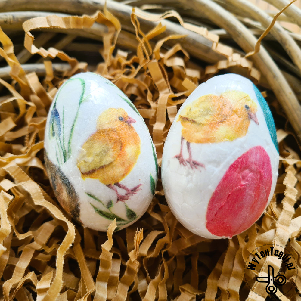 How to make Easter egg decoupage