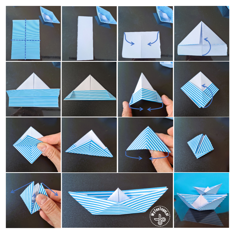 Jak zrobić łódkę z papieru