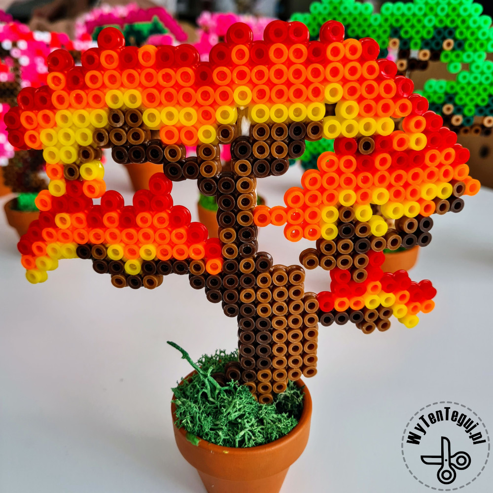 Iron bead bonsai tree