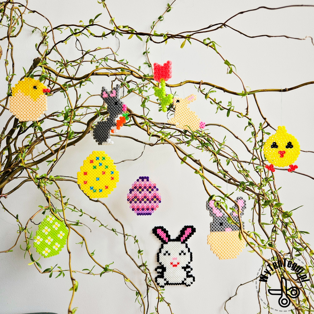 Easter decoration with iron bead set from La Manuli