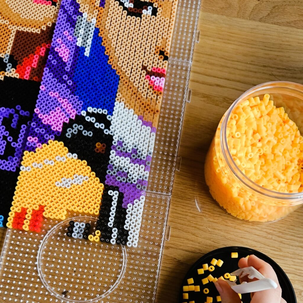 Rumi z koralików do prasowania